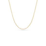 Layering Fine Chain Necklace 14-16 in (Gold)