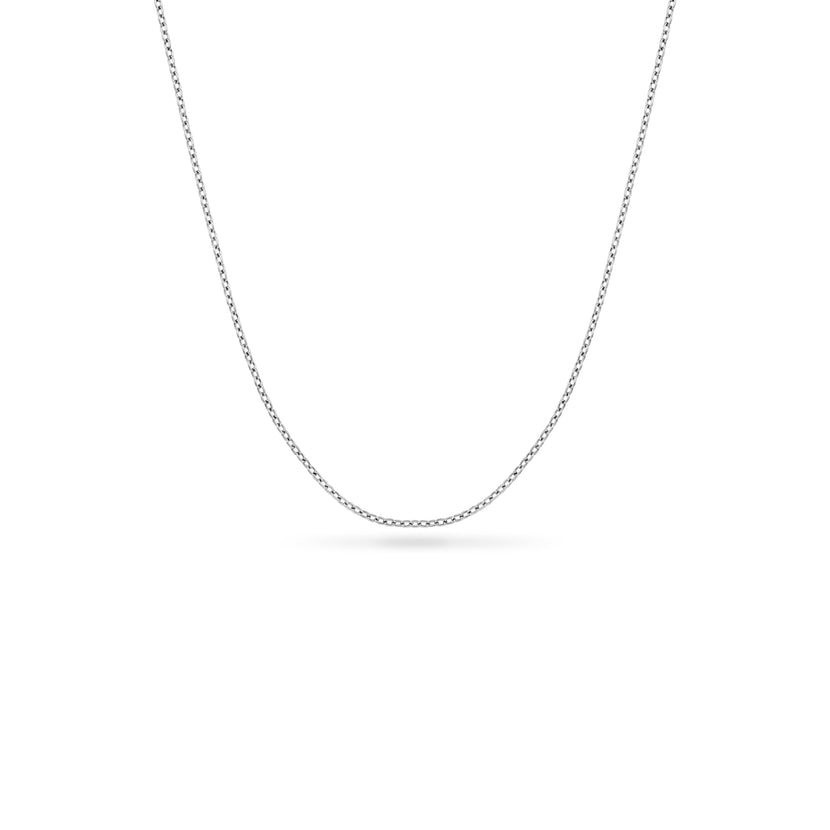 Fine Chain Necklace (Silver)