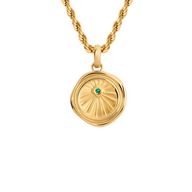 Layering Small Rope Chain Necklace (Gold)