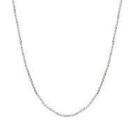 Layering Box Chain Necklace (Silver)