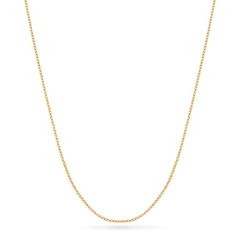Layering Fine Chain Necklace 18-20 in (Gold)
