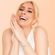 Doodle Heart Bracelet Charm (Silver)