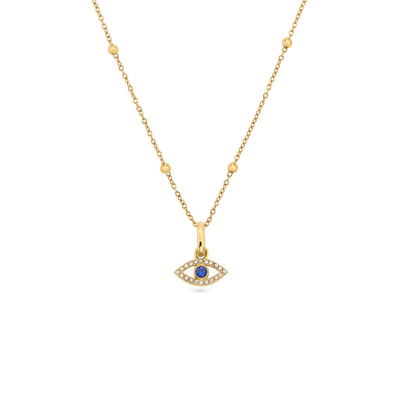 Evil Eye Necklace (Gold)