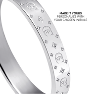 Own Way Monogram Bangle (Silver)