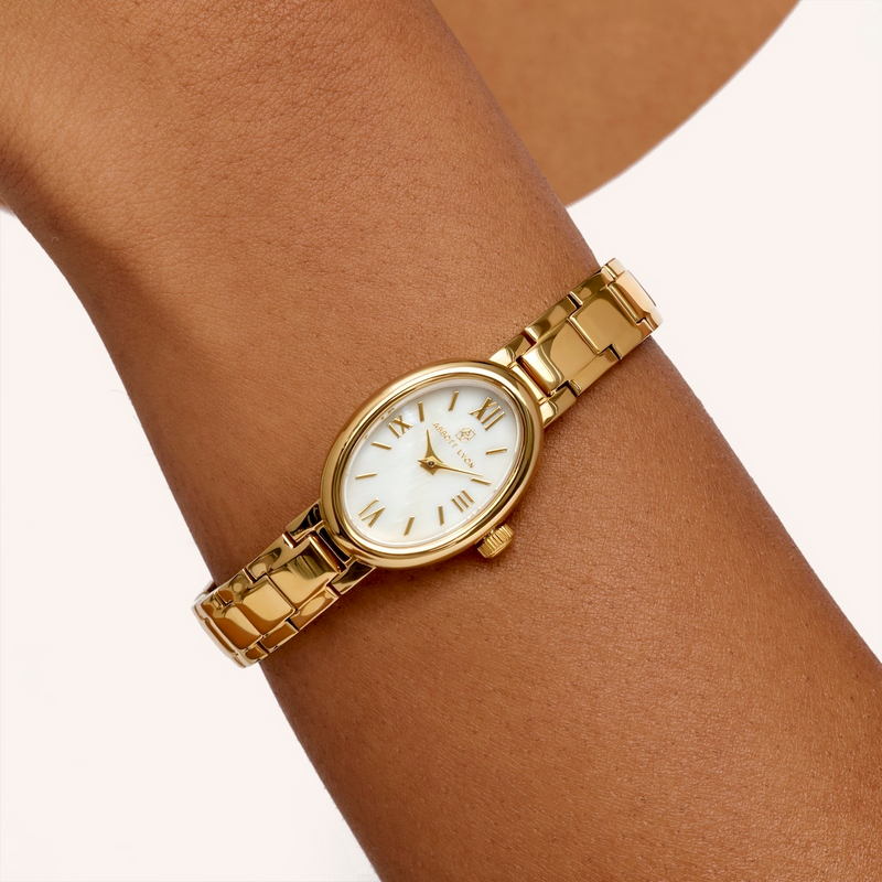 Monroe Oval Watch (Gold)