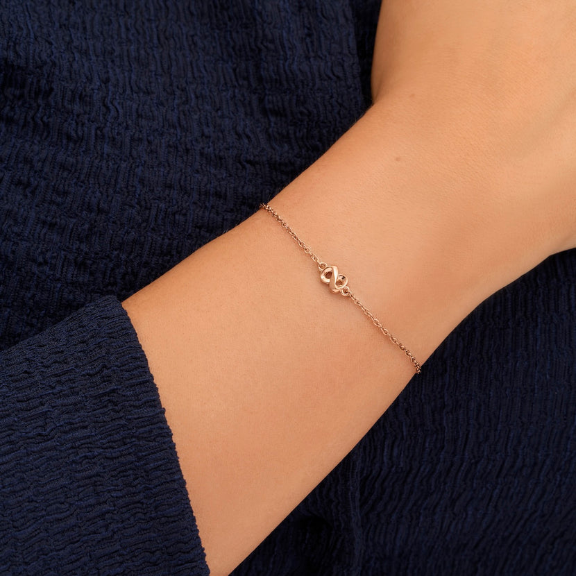 Infinity Bracelet (Rose Gold)