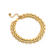 Heritage Chain Bracelet (Gold)