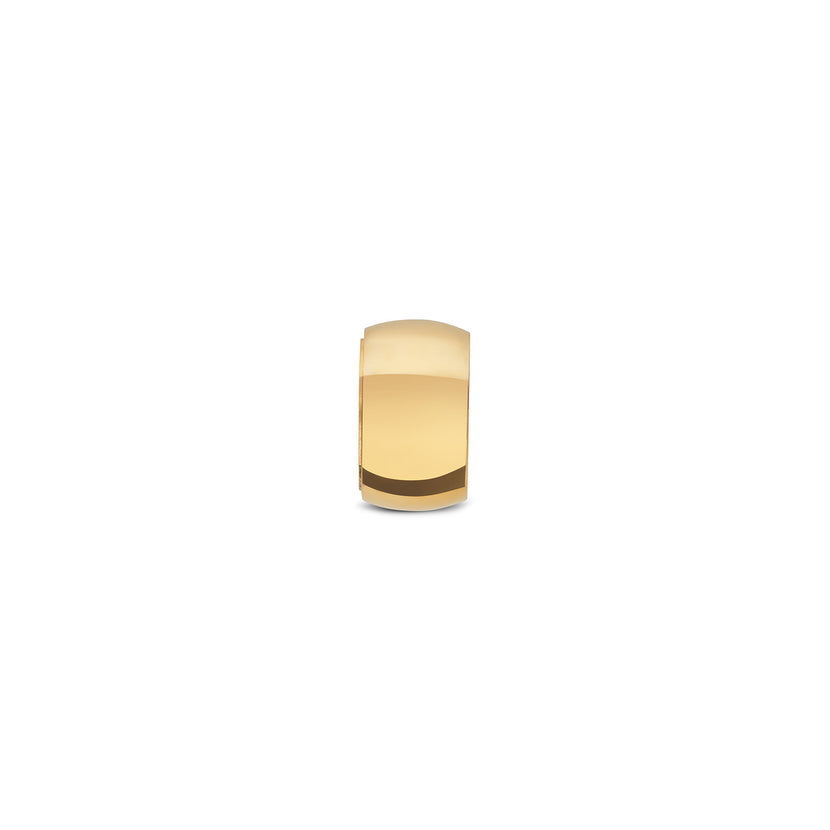 Bubble Initial Bracelet Charm (Gold)