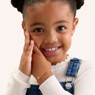 Mini Me Signature Name Bracelet (Gold)