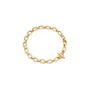Oval Link Chain Bracelet (Gold)