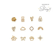 Made Mine Charms - Stacey's Stories Charms (Gold)