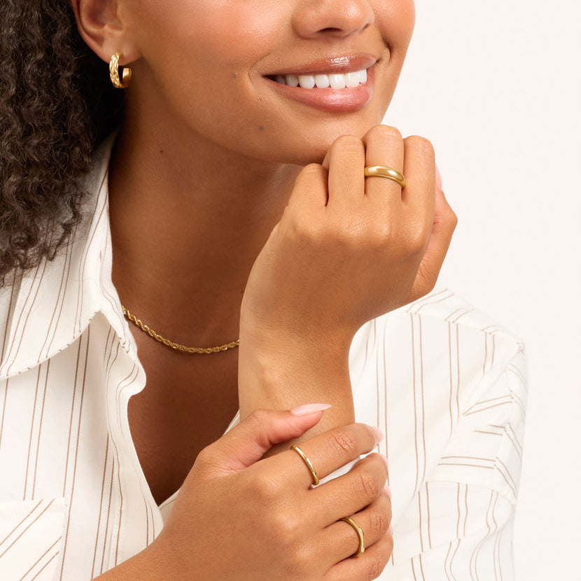 Domed Ring (Gold)