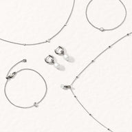 Mini Heart Necklace (Silver)
