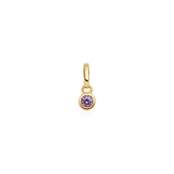Stories Birthstone Pendant (Gold)