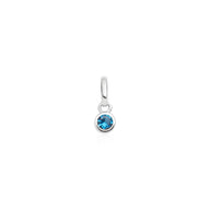Stories Birthstone Charm (Silver)