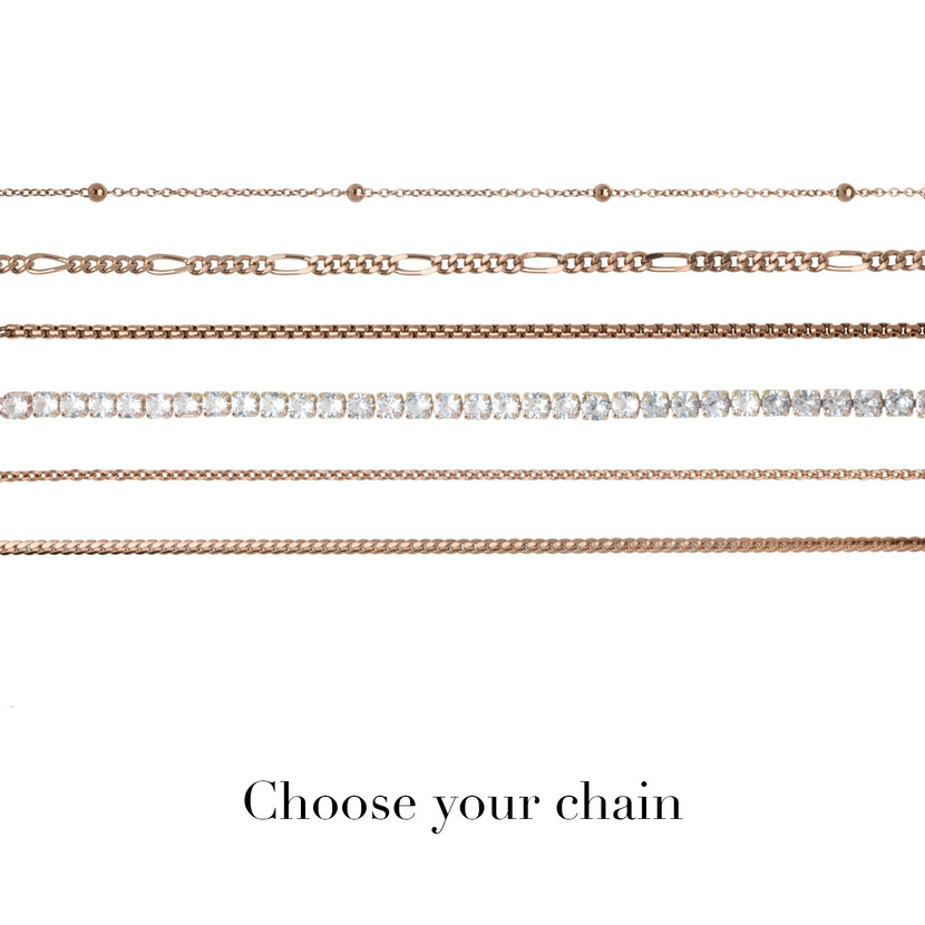 Signature Name Necklace (Rose Gold)