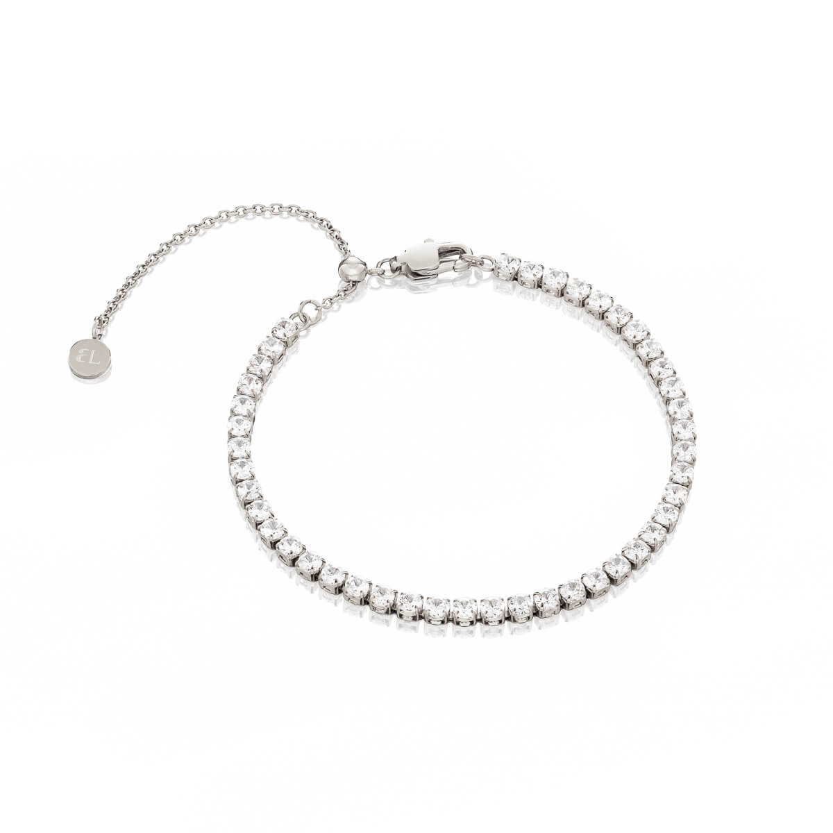 【HYERES LOR】25SS★ Essence Silver Tennis NEW Stat Bracelet HYERES LOR】25SS☆ Essence Silver Tennis NEW Stat Bracelet