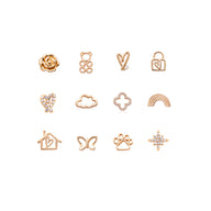 Made Mine Charms - Stacey's Stories Charms (Rose Gold)