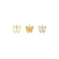 Made Mine Fine Charm - Butterfly (Gold)