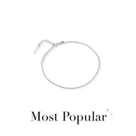 Stories Fine Chain Bracelet (Silver)