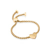 Personalize Heart Bracelet (Gold)