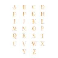 Custom Figaro Icon - Initial (Gold)