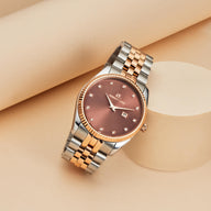 Two Tone Mocha Belgravia 36 Watch