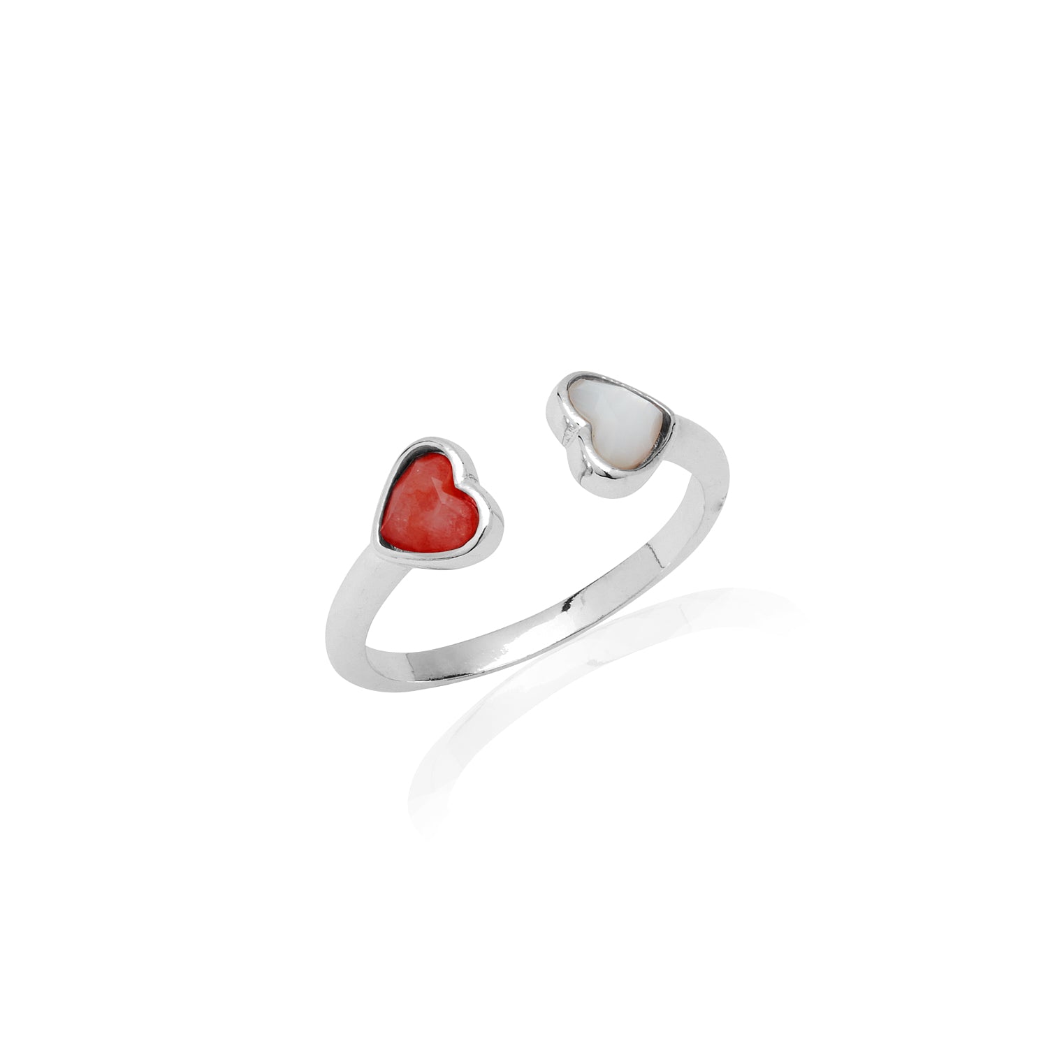 Custom hot sale heart ring