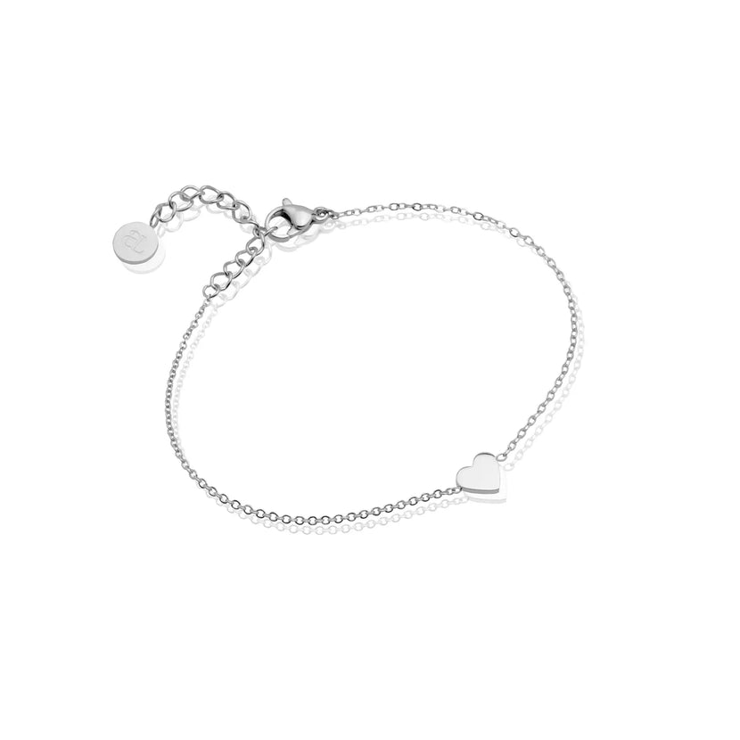 Mini Heart Bracelet (Silver) (CS Replacement)