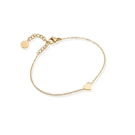 Mini Heart Bracelet (Gold) (CS Replacement)