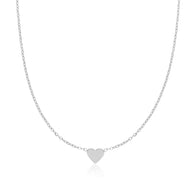 Mini Heart Necklace (Silver) (CS Replacement)
