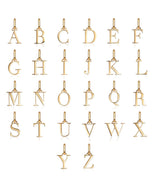 Letter Pendant (Gold)