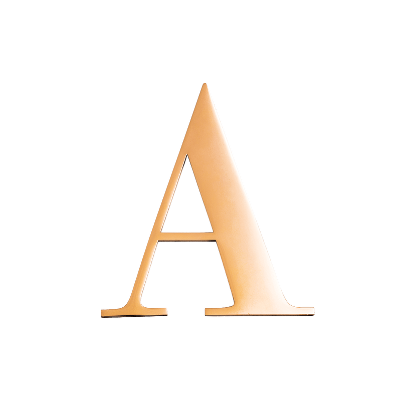 PersonalizE LETTERS - GOLD