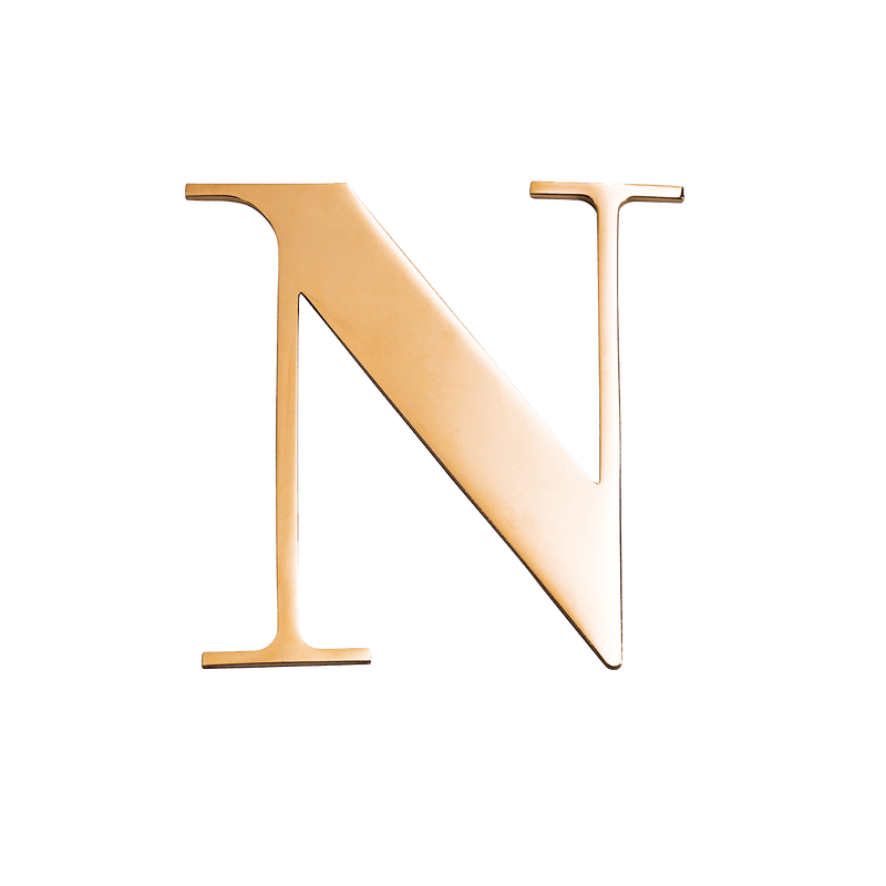 PersonalizE LETTERS - SILVER