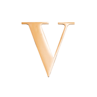 Jewelry Box Gold Small Metal Letter