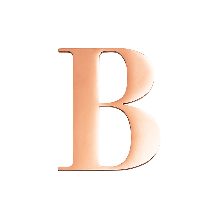 PersonalizE LETTERS - SILVER