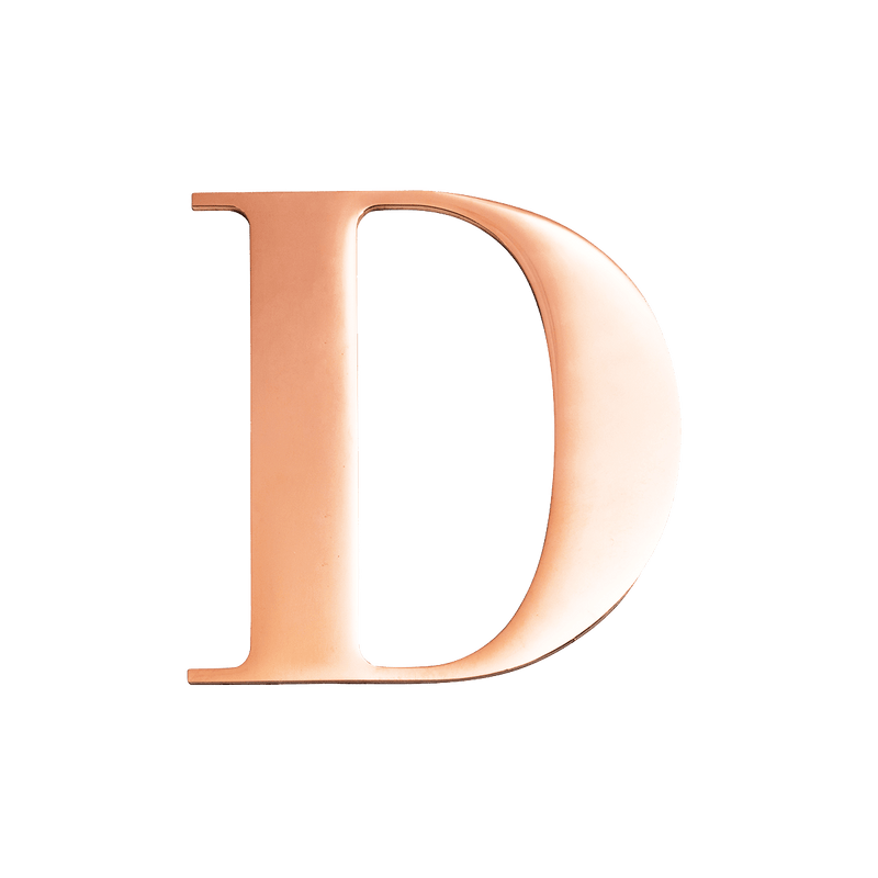 PersonalizE LETTERS - SILVER