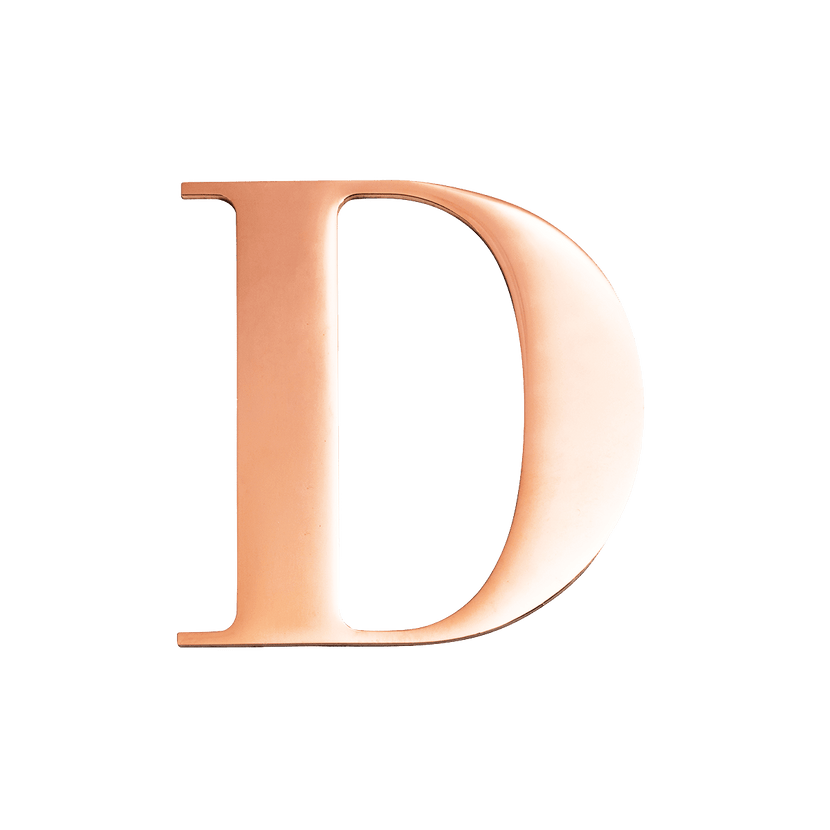 PersonalizE LETTERS - SILVER
