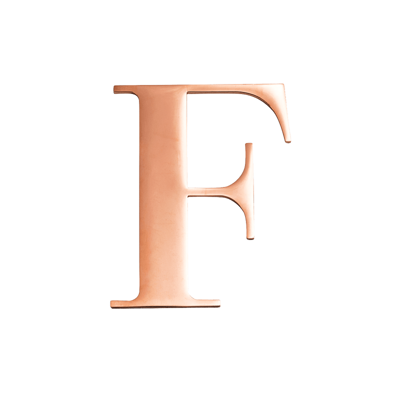 PersonalizE LETTERS - SILVER