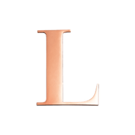 PersonalizE LETTERS - SILVER