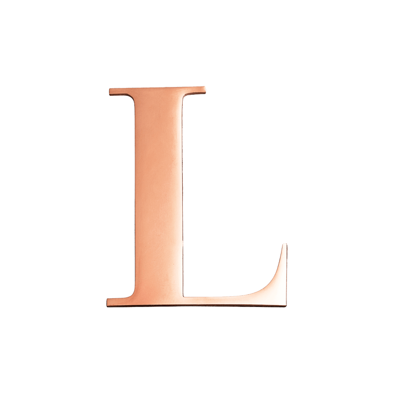 PersonalizE LETTERS - SILVER