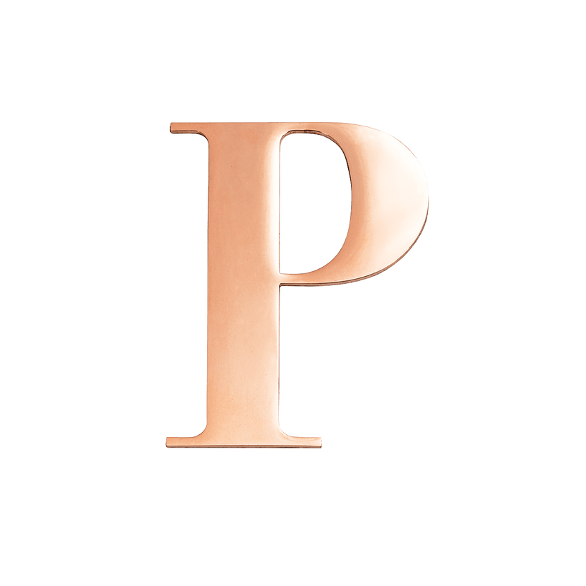 PersonalizE LETTERS - SILVER
