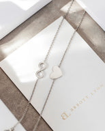 Little Luxe Heart Bracelet (Silver)