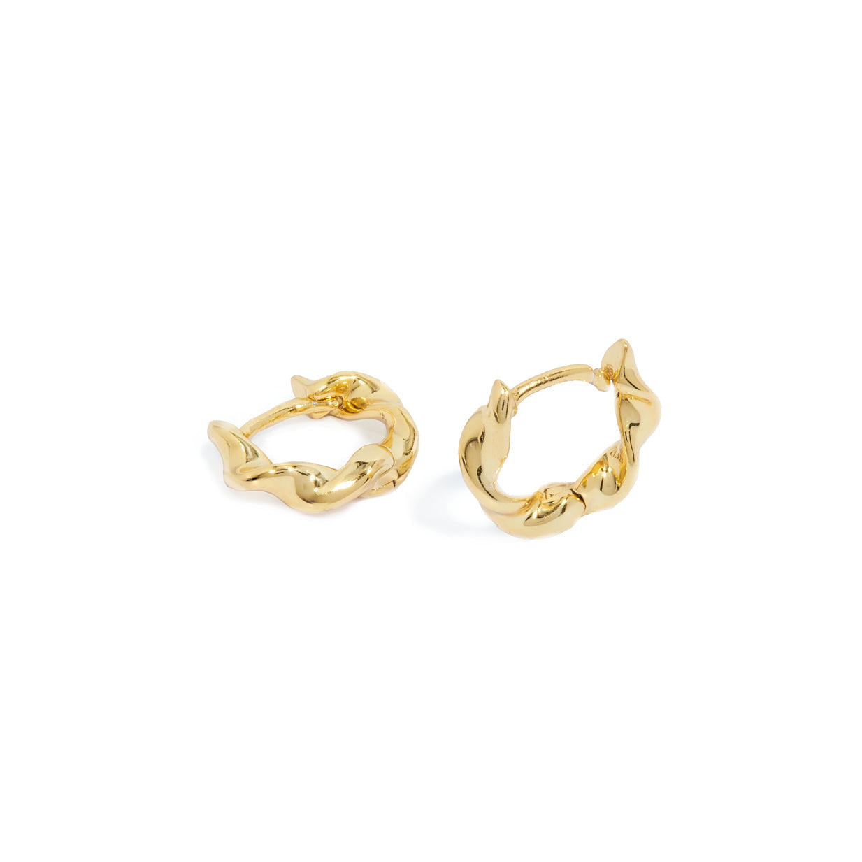 Abbott Lyon Chunky Huggie Hoop Earrings