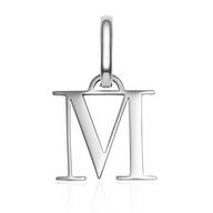 Letter Pendant (Silver)