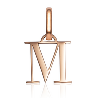 Letter Pendant (Rose Gold)..