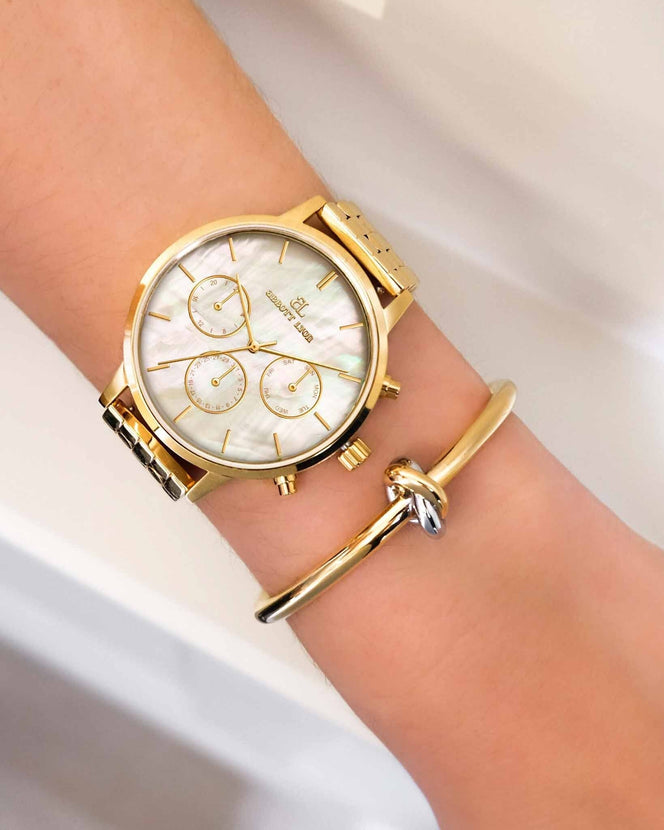 Knot Bangle (Gold/Silver)