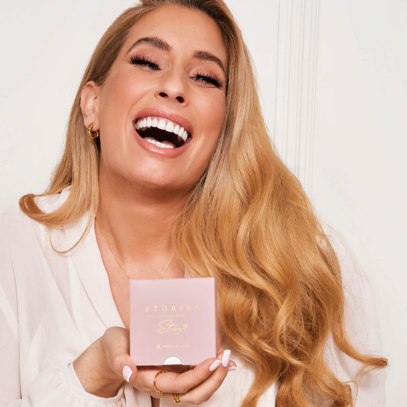 Stories Doodle Heart Earrings & Ring Set (Silver)