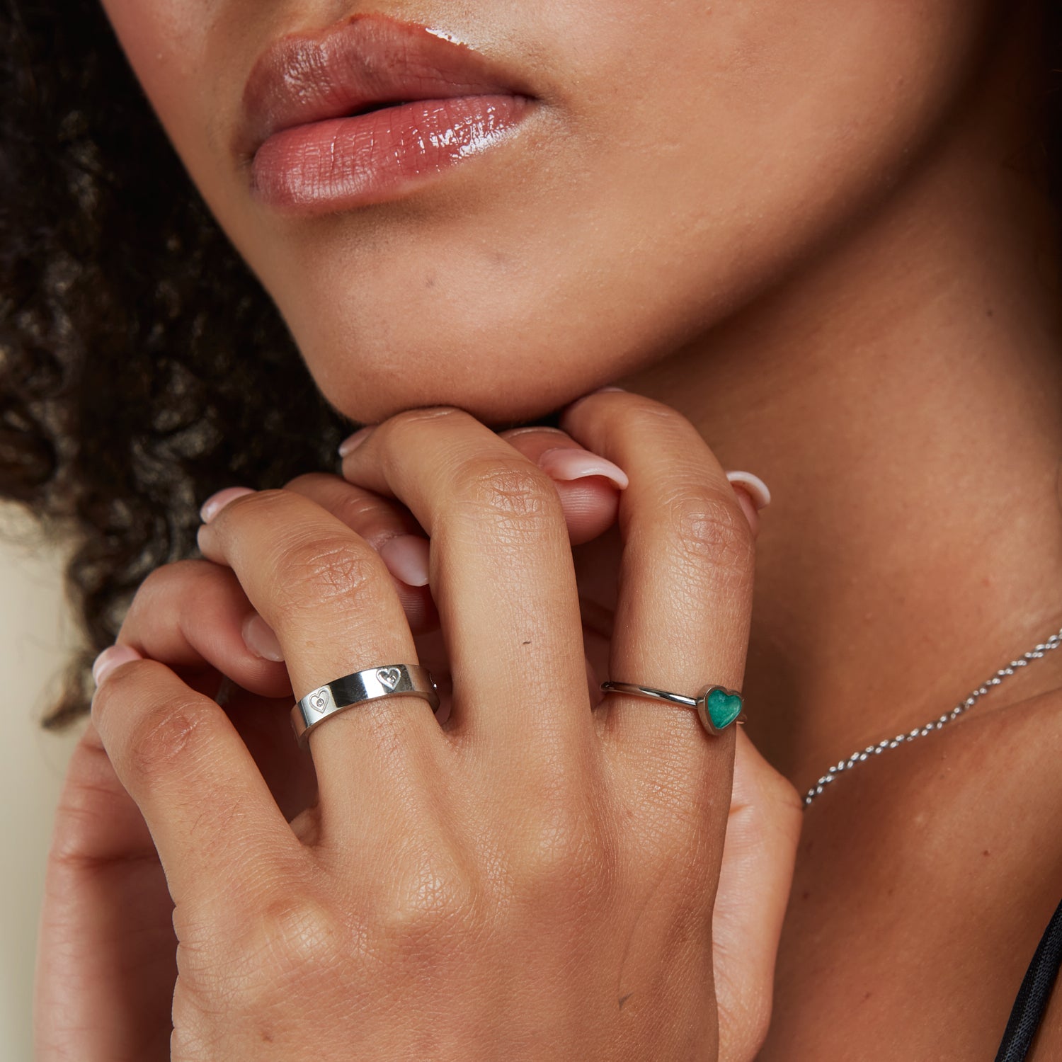 CRYSTAL HEART RING CRYSTAL CRYSTAL HEART RING CRYSTAL