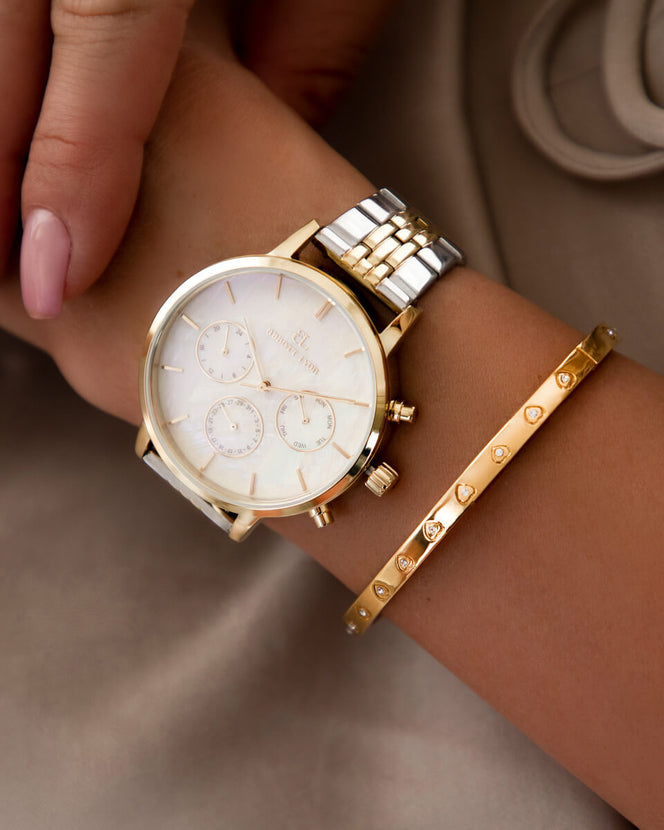 Crystal Heart Set (Gold)